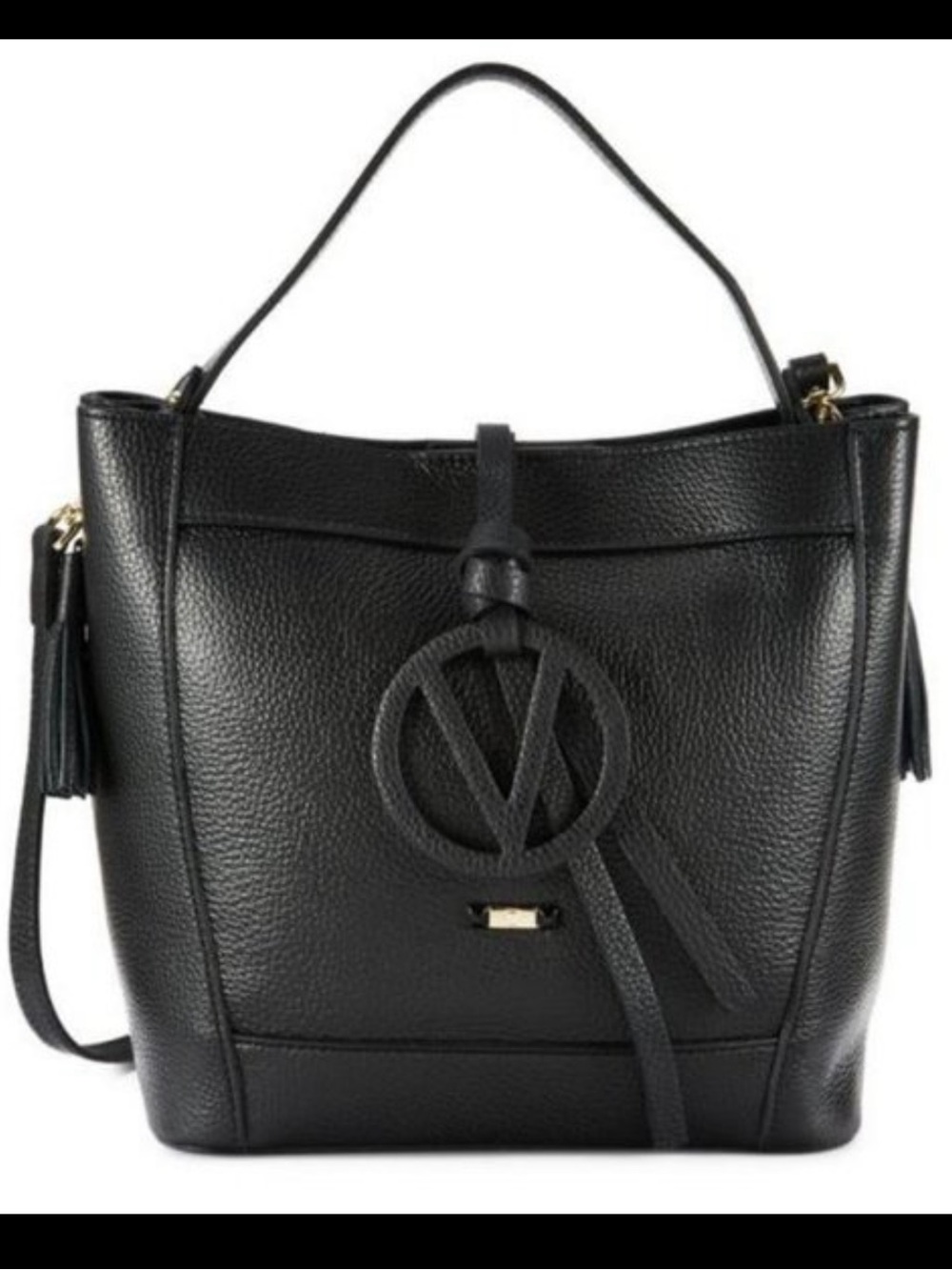 Mario Valentino Black Leather Bag